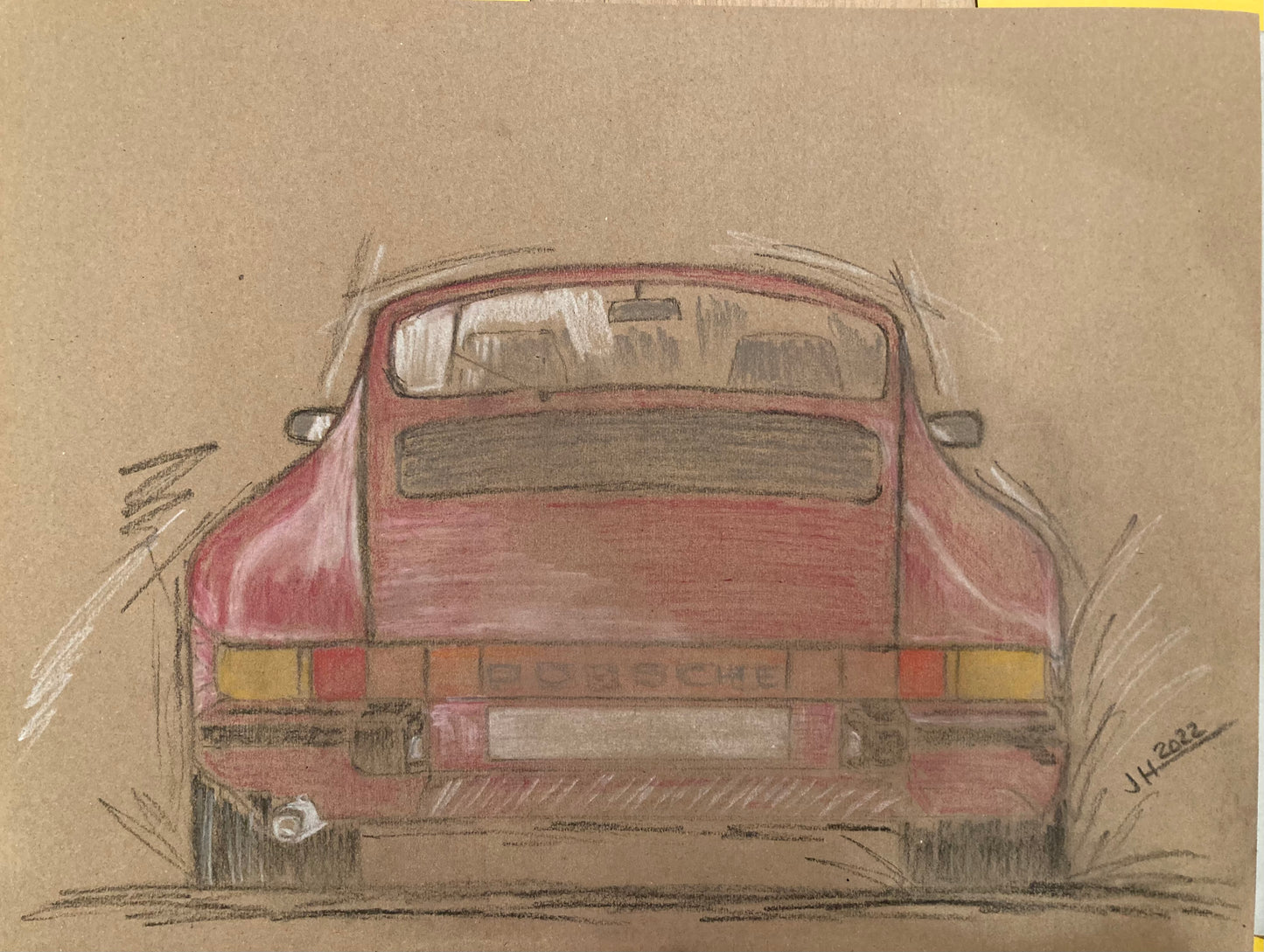 Porsche SC luftgekühlt in rot