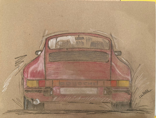 Porsche SC luftgekühlt in rot