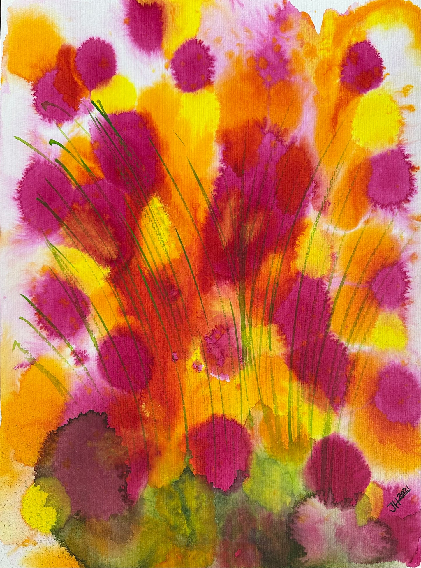 Pink explosion