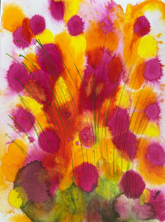 Pink explosion