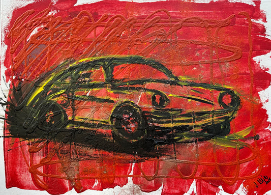 Porsche 911 abstrakt