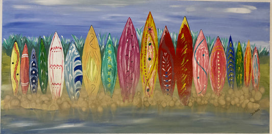 Windsurfing fun